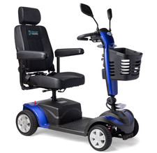 Atlas 6 MPH Road Legal Mobility Scooter Class 3  Suspension 25 Mile Long Range