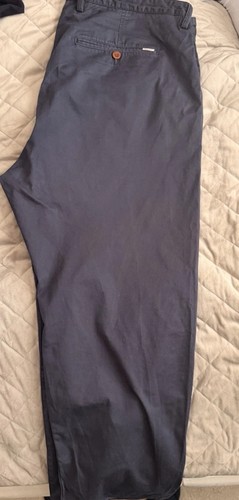 Gany men navy trousers w40 - men's,