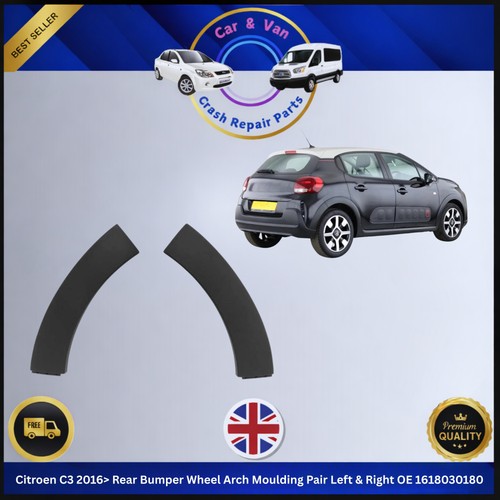 Citroen 2016 rear bumper - citroen, c3