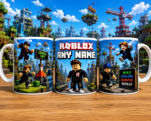 Personalised roblox themed - personalised,