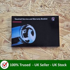 Vauxhall Service History Book