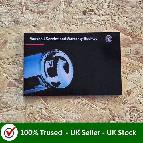 Vauxhall service history book - vauxhall,