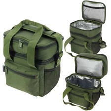 Cooler Bag Carp Fishing Bag  Insulated Dual Carryall Cool Food Bait Boilies