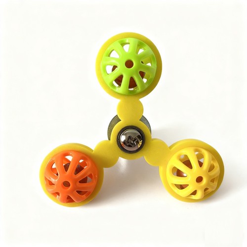 Parrot spinner toy - spinner, cage