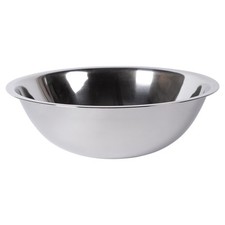 1x 3L Stainless Steel Mixing Bowl Deep Kitchen Baking Cooking Salad Bowls