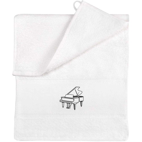 Grand piano flannel - piano', towel