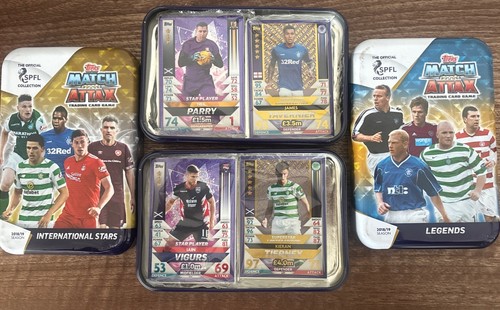 Spfl match attax - match, 2018/19-2