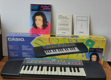 Vintage CASIO SA-35 Songbank Electronic Keyboard Lesson Function- Tested Working