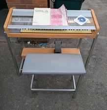 Orla Ringway RS480 EU Organ Standing Keyboard Stool Manual Working