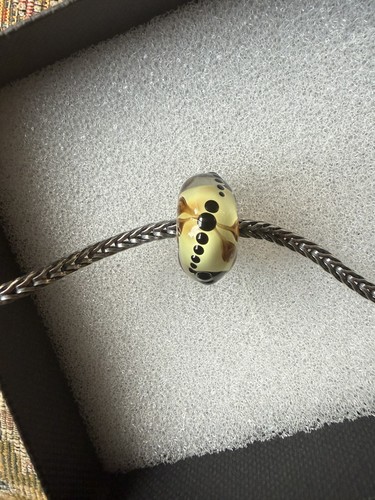 Trollbeads unique jumbo yellow - unique,