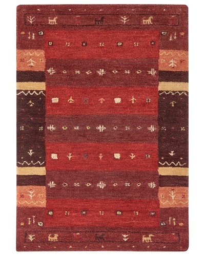 Wool gabbeh area - wool, 230