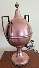 Copper Samovar with Brass Tap and Handles by Griffths & Browett-Birmingham-UK-33