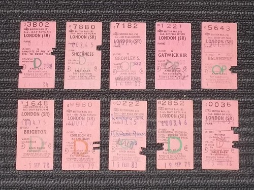 Job lot british rail - lot,