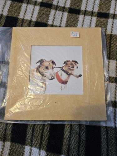 Lurcher print cardboard - in,