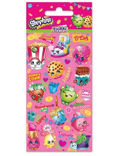Shopkins party stickers - shopkins,