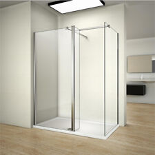 Walk In Wet Room Door Shower Enclosure Screen Cubicle Side Panel Stone Tray Wast