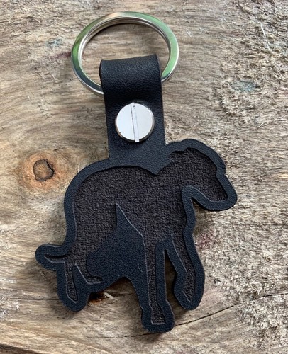 Greyhound racing dog - greyhound, keyring