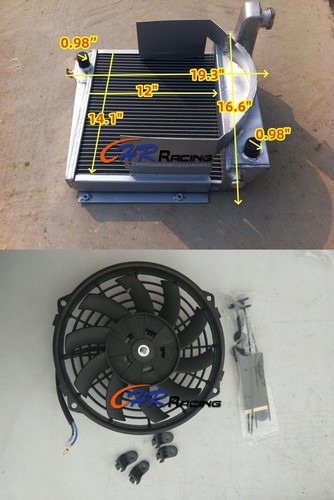 Aluminum radiator fan for - aluminum, radiator+fan