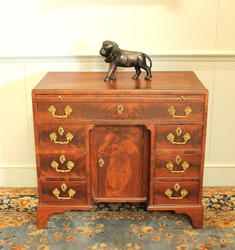 George iii curl mahogany - george,