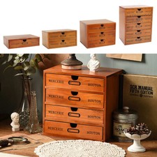 Compact Vintage Storage Box -