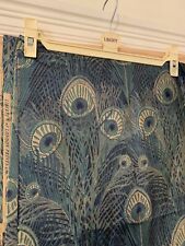 Liberty Of London Fabric ‘Hera’ Peacock Manor Piece 36 X 100 Inches