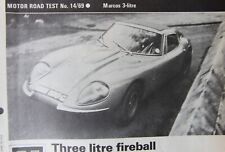 Original 1969 MARCOS 3-LITRE