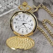 Personalised Gold Pocket Watch