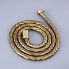 Antique Brass Handheld Shower Head Hose Bath Water Spray Hand Held 1.5m Hose 