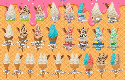 Whippy ice cream - ice,
