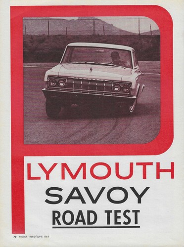 1964 plymouth savoy vintage - 1964,