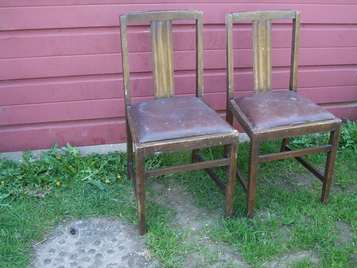 Pair vintage 1940 ercol - pair,