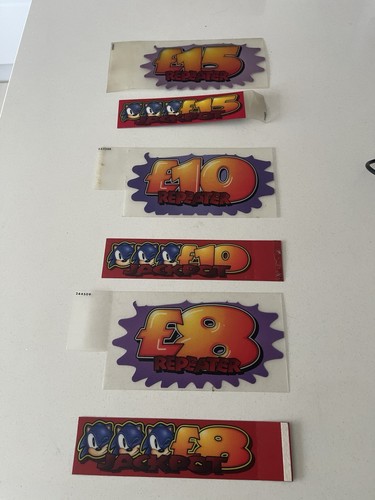 Jpm sonic the hedgehog decals - the,