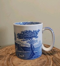 Spode Blue Italian Mug Holds