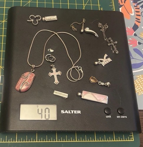 Solid silver job lot - job, mixed