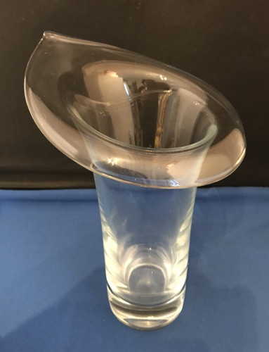 Striking handblown crystal - handblown,