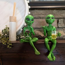 Alien Resin Statue Ornament
