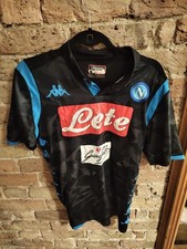 2018-2019 Black Napoli Kappa Away Shirt Size Medium