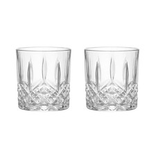 Whiskey Glass Set of 2 Clear