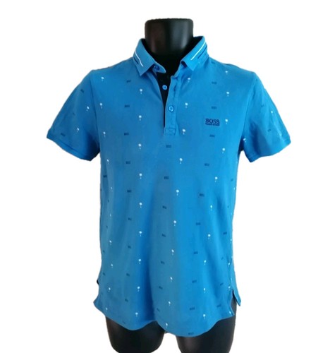 Hugo boss blue polo - -,