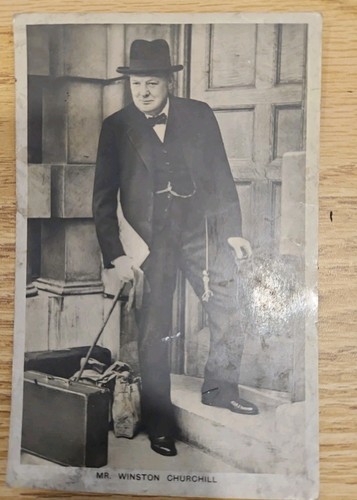 Churchill 1940 postcard with - 1940,