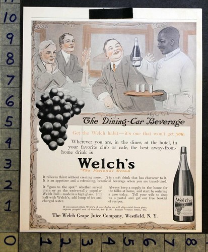 1913 welchs grape - welchs, juice