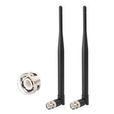 2 PCS UHF Antennas BNC Male