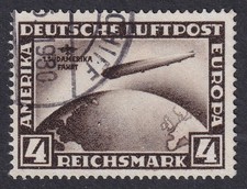 GERMANY 1930 Zeppelin 4m