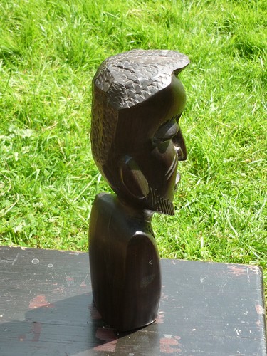 Vintage hand carved lignum - carved,