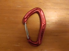 DMM Alpha Trad Wiregate Carabiner - Red (Brand New)