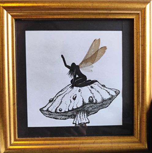 Framed fantasy artwork fairy - fantasy,