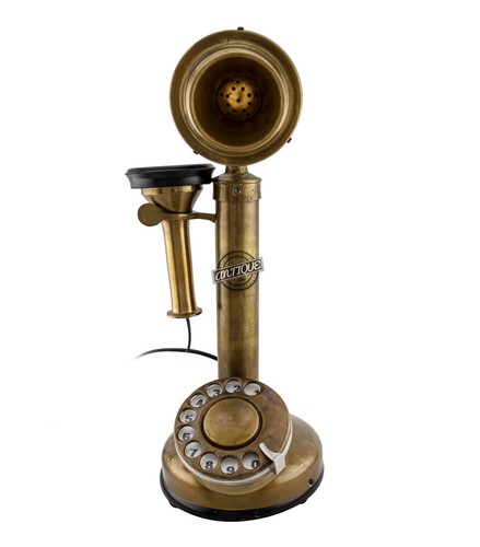Vintage candlestick phone - vintage,