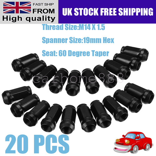20x alloy wheel nuts - 20x, ford