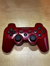 Official PlayStation 3 Dualshock 3 Red Controller Ps3