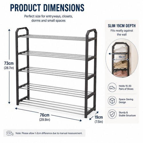 Tier shoe rack - tier,